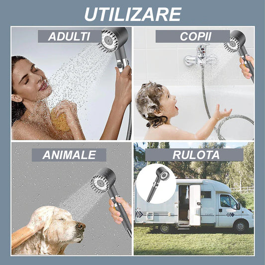 Cap de duș German cu masaje si filtru
